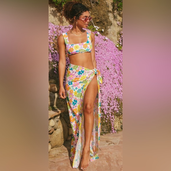 Long colorful sarong, XS - Picture 6 of 7